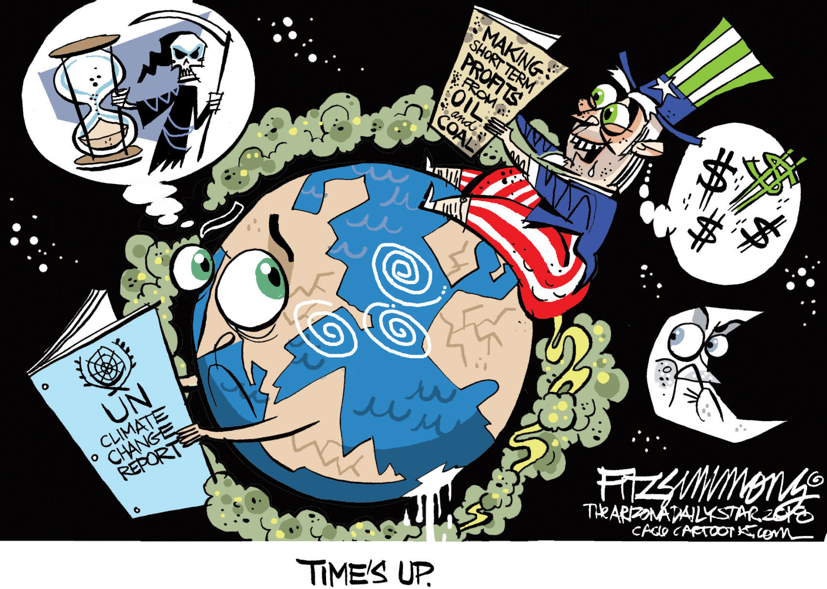 Daily Fitz Cartoon: Climate
